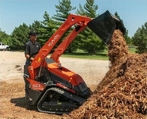 kubota scl1000 mini stand on track skid steer loader|kubota walk behind skid steer.